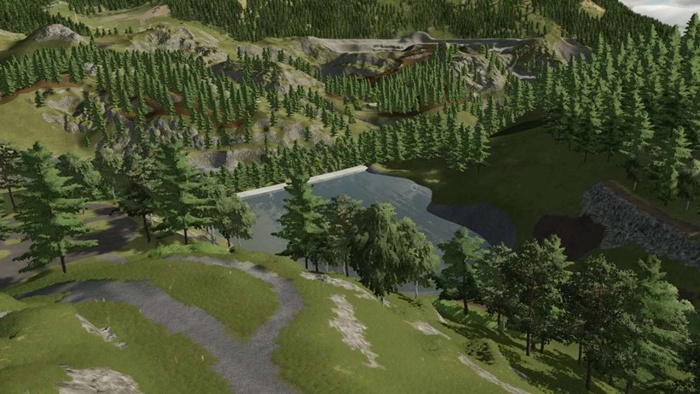 FS25 - The Alps 25 Map V1.0
