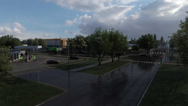 ETS2 - Berdyansk Road to the Sea of ​​Azov V0.8