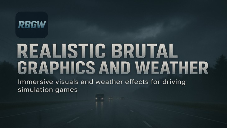 ETS2 - Realistic Brutal Graphics And Weather V12.2