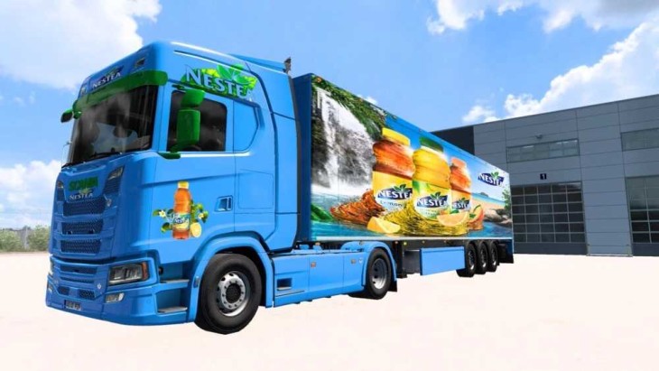 ETS2 - Nestea Combo Skin V1.0