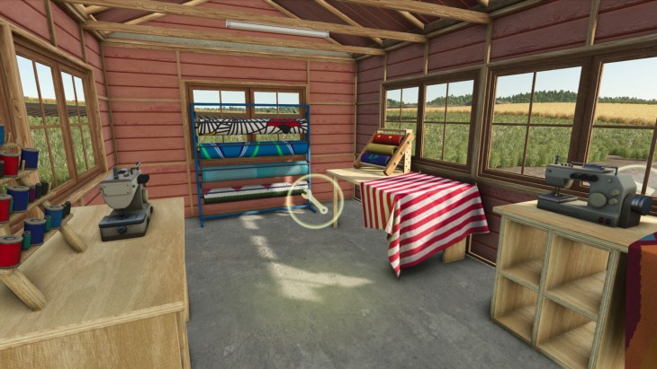 FS25 - Tailor Shop V1.0.0.2