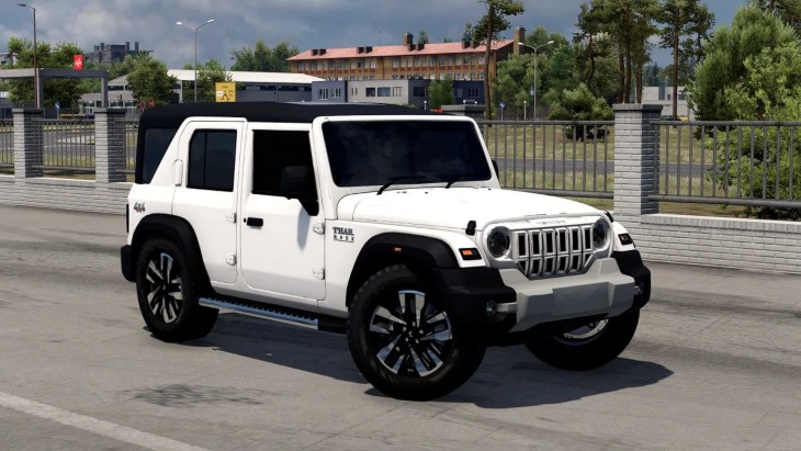 ETS2 - Mahindra Thar Roxx Indian Car V1.0