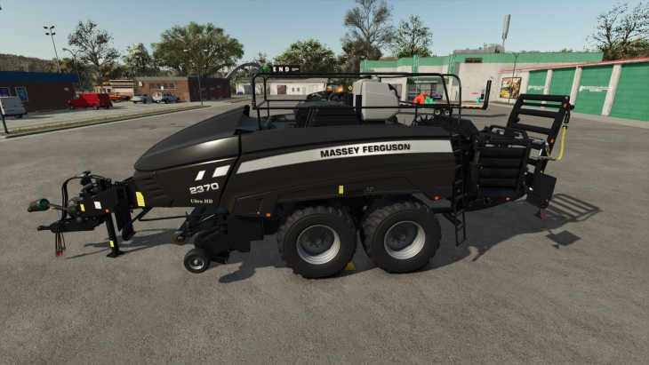 FS25 - Massey Ferguson 2370 UHD Ultra Baler V1.0