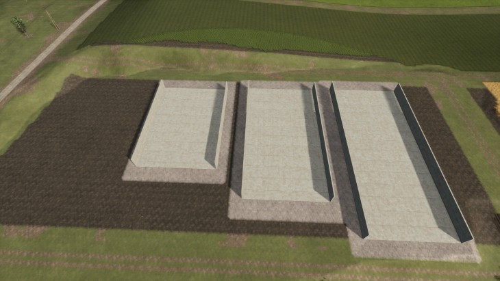 Placeable Concrete BunkerSilos V1.1