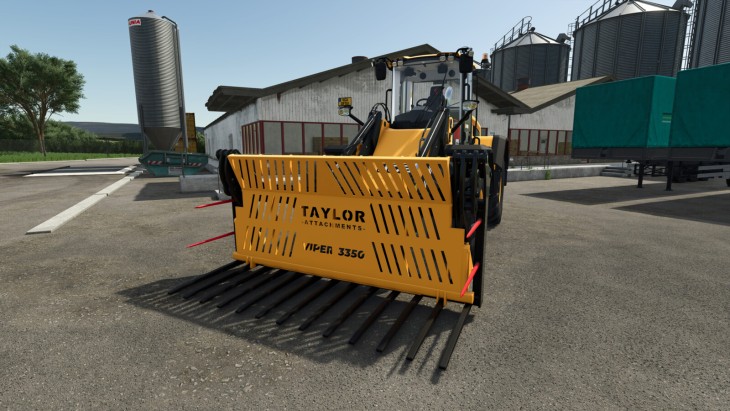 FS25 - Taylor Attachments Viper Silage Fork Pack V1.0