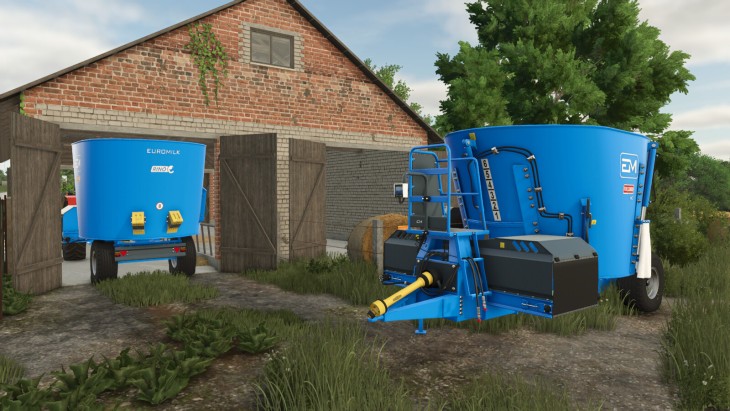 FS25 - EuroMilk Rino FX 1000HD/ FXL 1000HD V2.0