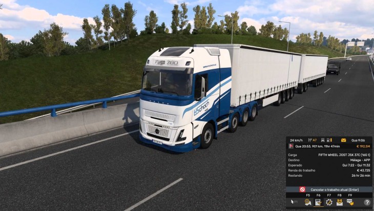 ETS2 - Fifth Wheel Jost JSK 37C Trailer V1.0