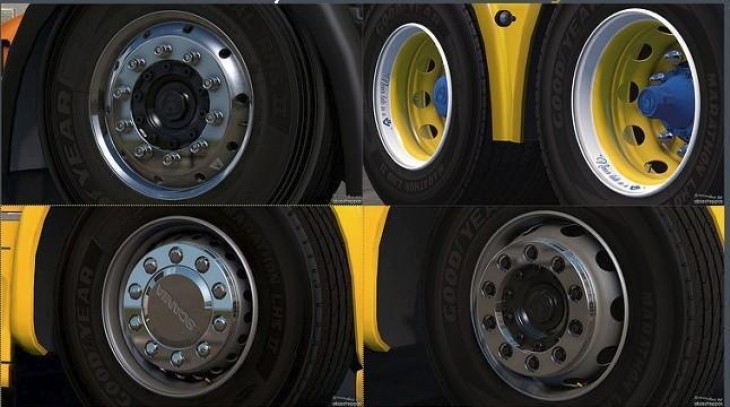 ETS2 - Abasstreppas Wheel Pack V4.4