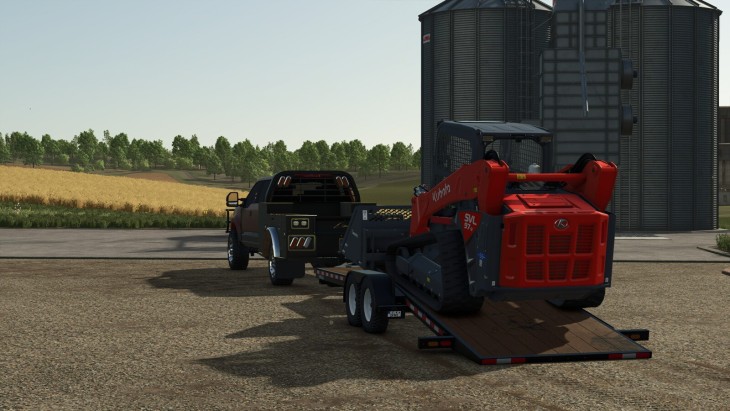 FS25 - Brandt UBT822 Tilt-Deck Trailer V1.0