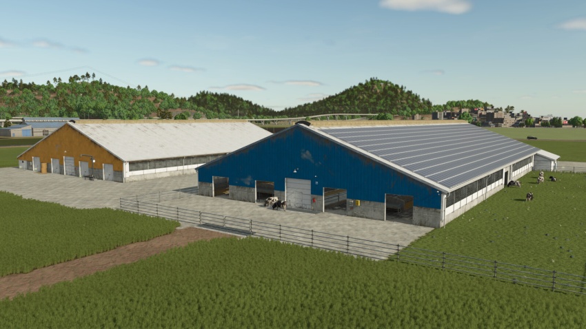 FS25 - Lizard Cow Barns V1.1