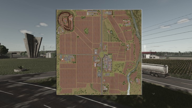 FS25 - BR-163, MS Brazil Map V1.0.0.1