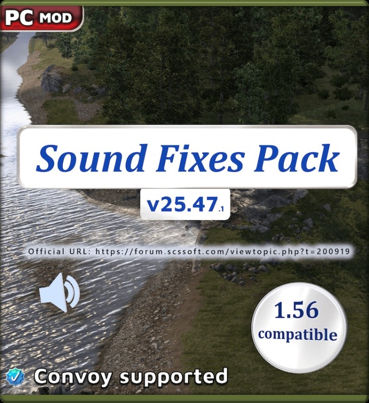 ETS2 - Sound Fixes Pack V25.47.1