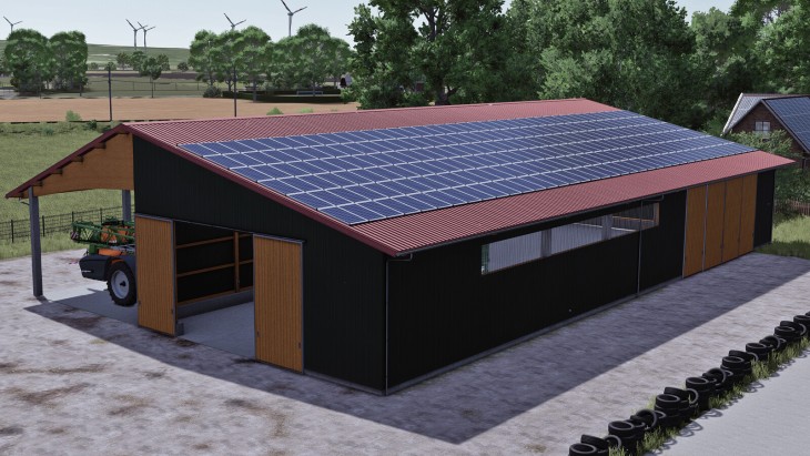 FS25 - Modern Shed V1.0.0.1