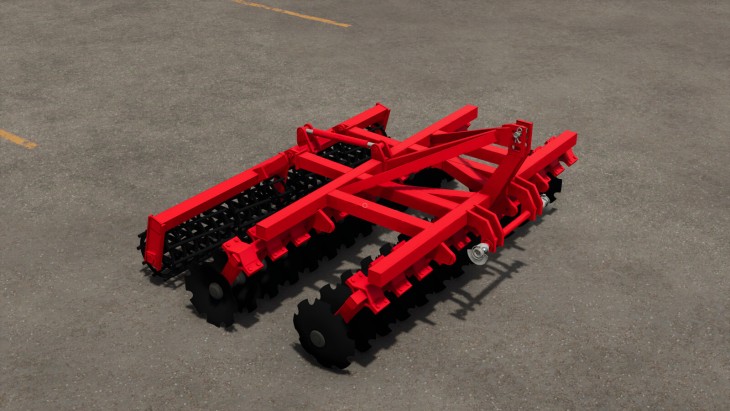 FS25 - Lizard HomeMade Disc Harrow V1.0