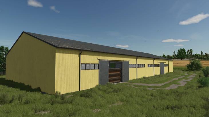 FS25 - GDR Grain Hall V1.0