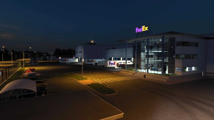 ETS2 - Real Companies Gas Stations 2.04.02