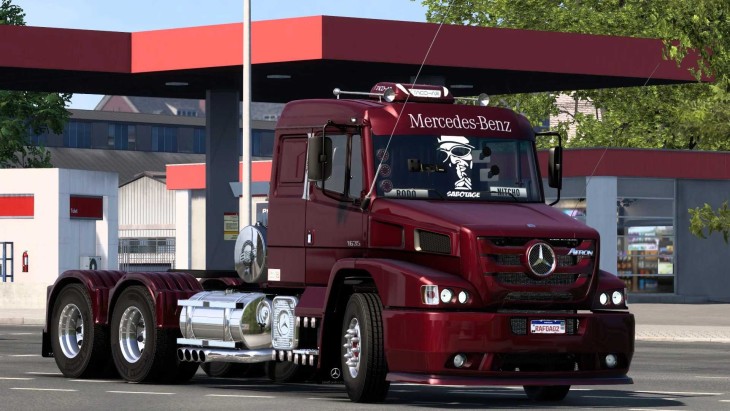 ETS2 - Mercedes-Benz Atron 1635 Truck V1.0