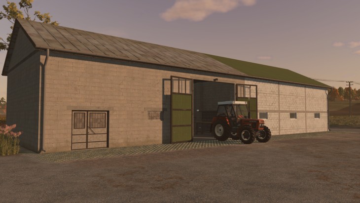 FS25 - Hall Workshop V1.1