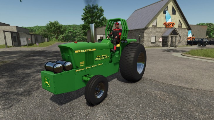 FS25 - John Deere 4020 Pulling Tractor V1.0