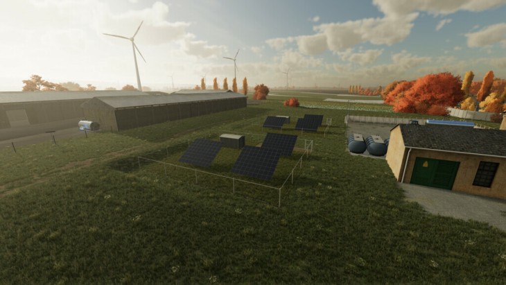 FS25 - Solar Field Large And Small V1.0