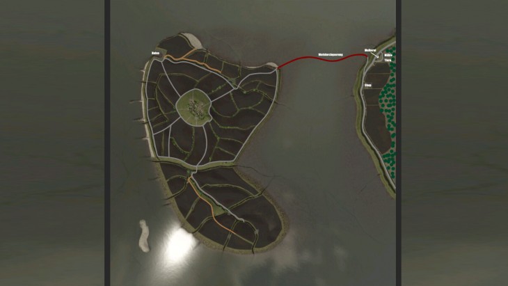 FS25 - Hallig Luettenland Map V1.0.0.1