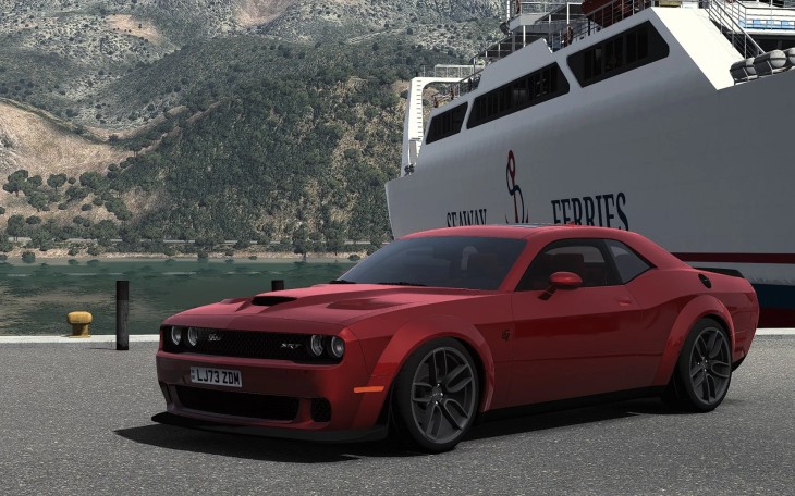 ETS2 - Dodge Challenger SRT Hellcat Widebody 2018 V2.5