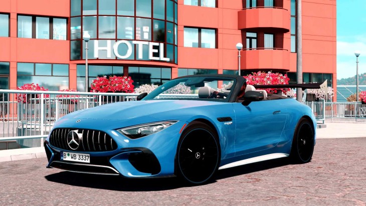 ETS2 - 2023 Mercedes SL63 AMG V2.0