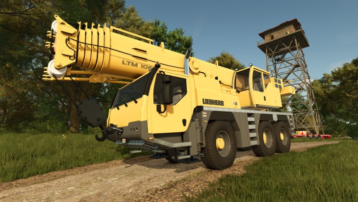 FS25 - Liebherr Mobile Crane Pack V2.0