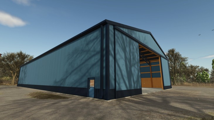 FS25 - Large Pole Barn V1.0
