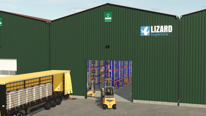 FS25 - High Rack Warehouse V1.0.0.1