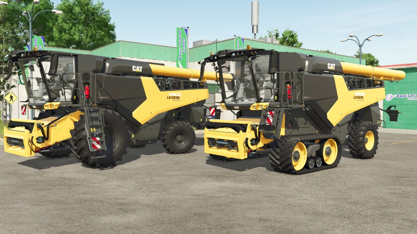 FS25 - CAT Lexion V1.0.1