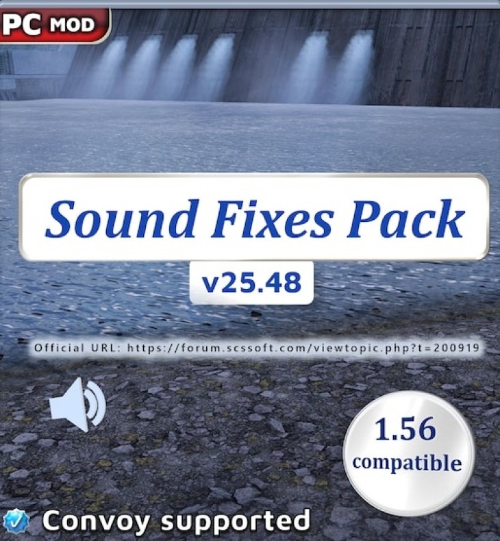 ETS2 - Sound Fixes Pack V25.48