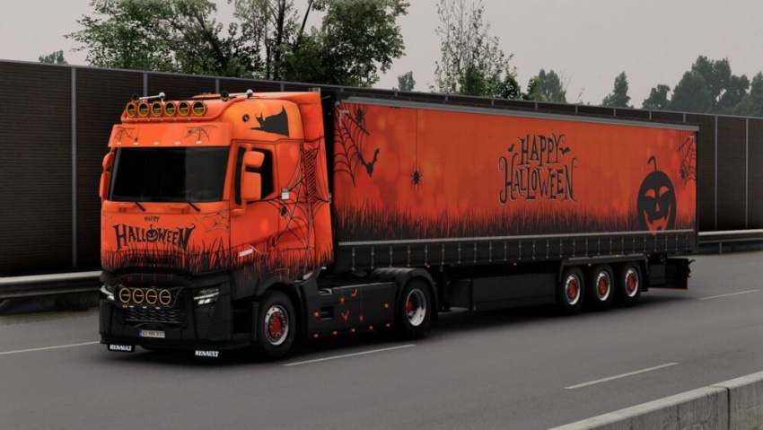 ETS2 - Happy Halloween Paintjob V1.2