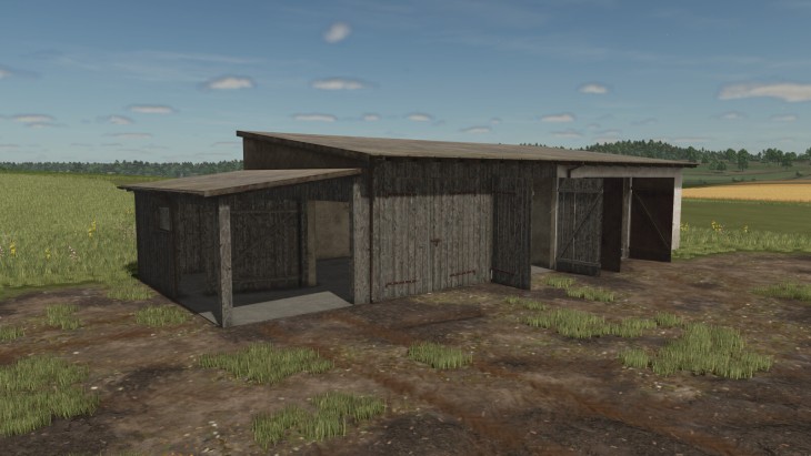 FS25 - Pigsty And Garage Package V1.0