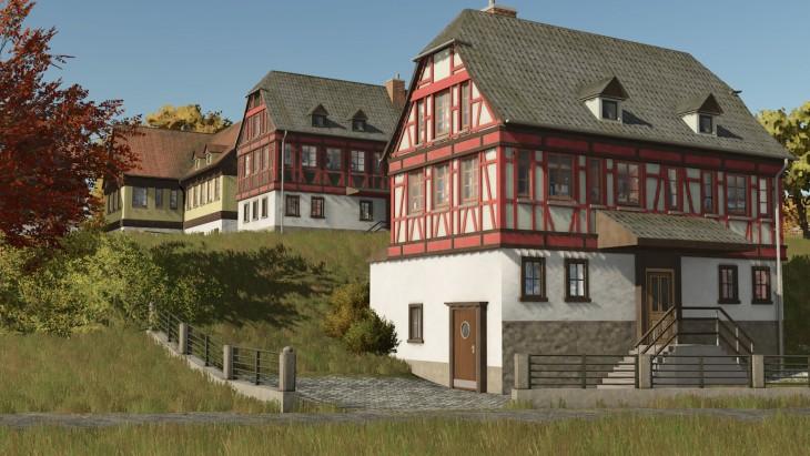 FS25 - Timbered Houses V1.0.0.1