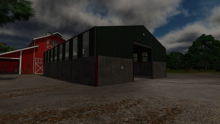 FS25 - Irish Grain Shed V1.0