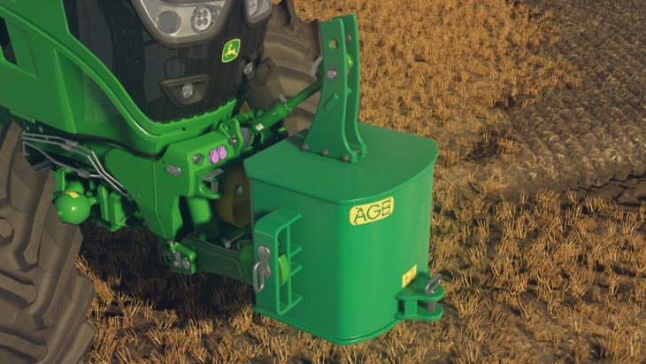 FS25 - AGB Compact Weight V1.0