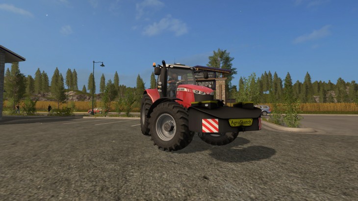FS17 - AgroSketch Weight 1800 kg V1.0