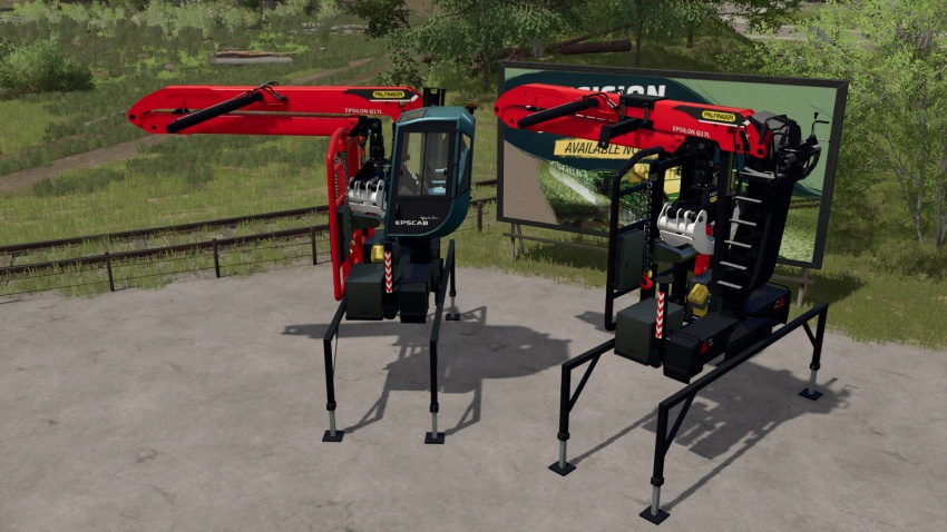 FS25 - Palfinger Universal L-Crane Pack V1.0.0.1