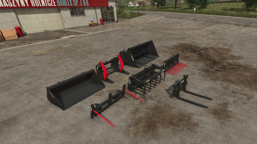 FS25 - Front Loader Tools With Camera V1.0.0.1