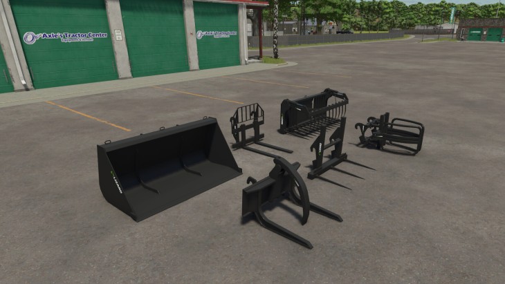 FS25 - Telehandler Tools With Camera V1.0