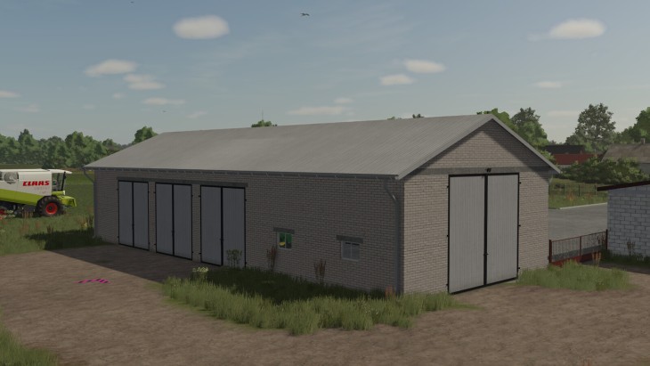 FS25 - Brick Barn V1.0