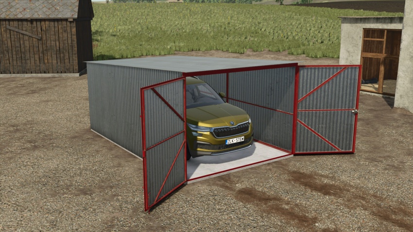 FS25 - Metal Garage V1.0.1