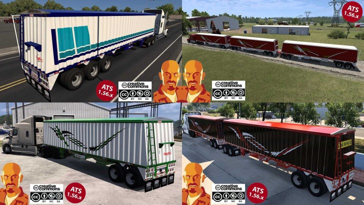 ATS - Banens Grain Hopper Trailer V1.0