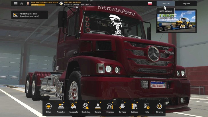 ETS2 - Profile Mercedes-Benz Atron 1635 V1.0