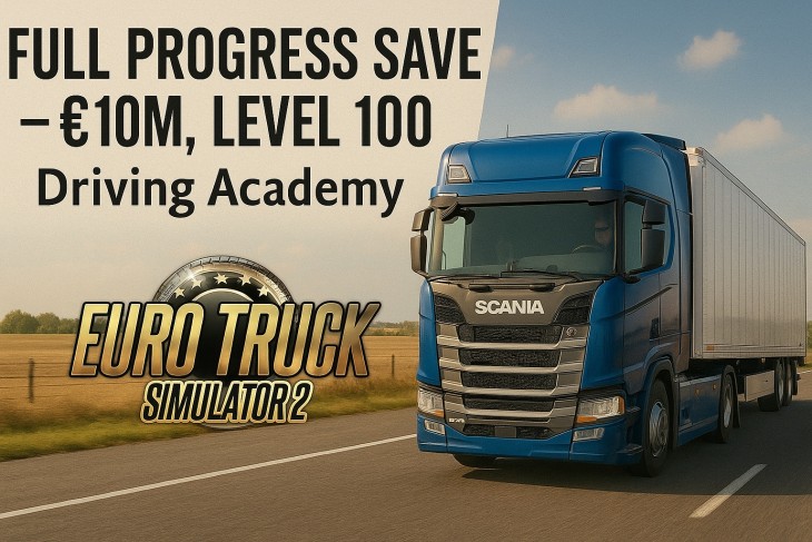 ETS2 - Full Savegame (1.56)