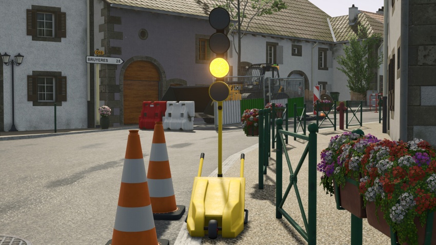 FS25 - Temporary Worksite Signal V1.1