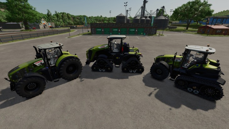 FS25 - Claas Tractor Pack V1.0