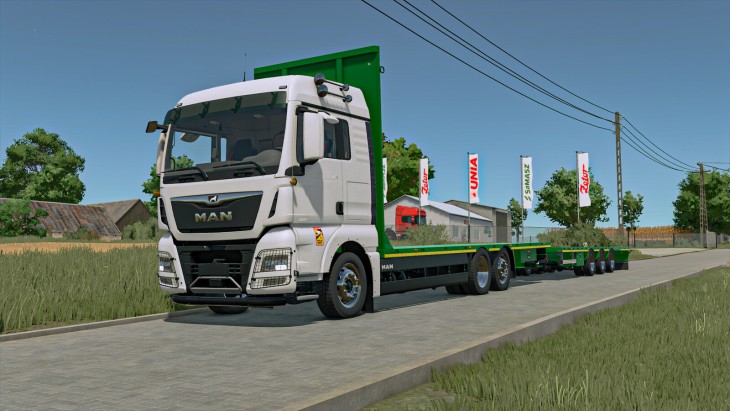 FS25 - MAN TGX 6x2 Straw Bale V1.0.0.1