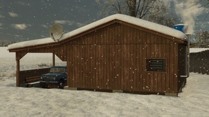 FS25 - Southern Brazil Wood House V1.0